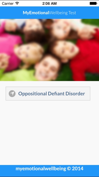 ODD - Oppositional Defiant Disorder