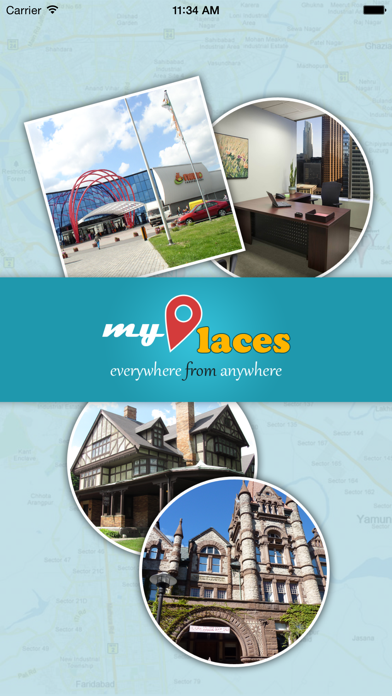 Screenshot #1 pour MyPlaces – Save Share & Go Places with Google Maps