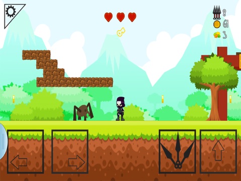 Screenshot #5 pour NINJA SIDE 2D (A platform jump n shoot game)