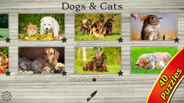 Cute Pets - Real Dogs and Cats Picture Puzzle Games for kids(圖5)-速報App