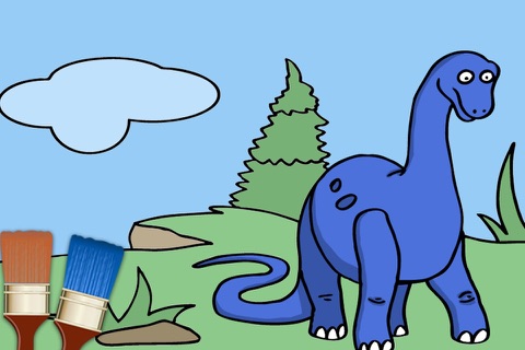 Dinosaurs Coloring Book Game screenshot 3