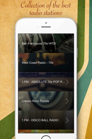 Radio 70s - the top internet stations 24/7 screenshot 3