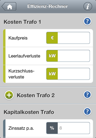 Transformers Calculator screenshot 3