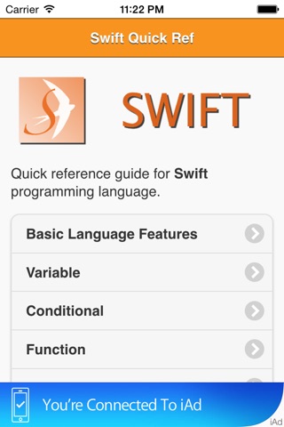 Swift Ref Guide screenshot 2