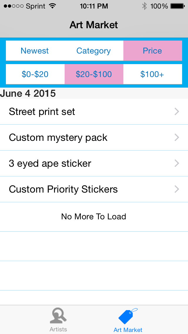 WallSpace Art App Free iPhone screenshot