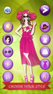 habille une petite fille de printemps - mode jeu de fille pour les vrais princesses et les enfants qui aiment relooking et de maquillage iPhone Captures Décran 2