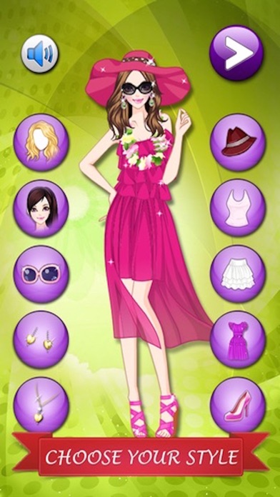 Screenshot #2 pour Habille une petite fille de printemps - Mode jeu de fille pour les vrais princesses et les enfants qui aiment relooking et de maquillage