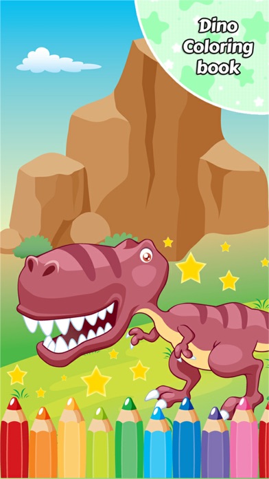 Screenshot #1 pour Dino Coloring Book Dessin pour enfants Jeux