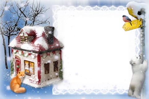 Christmas New Year Photo Frames - náhled