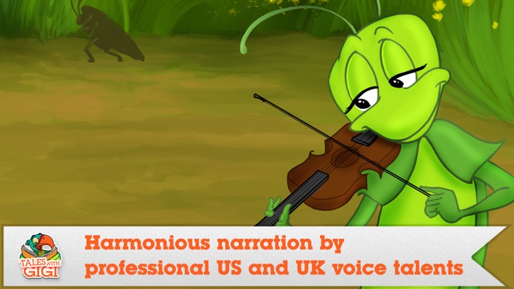The Ant And The Grasshopper - Narrated classic fairy tales and stories for children screenshot-3