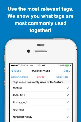 Game screenshot GetHashtags Free - Copy & Paste Most Popular Hashtags for Instagram hack