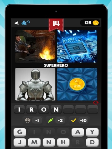 4 Pics 1 Word Quiz - Guess the Word Game iPad screenshot