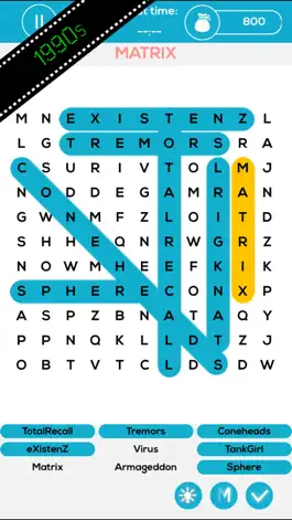 Game screenshot Sci-Fi Movie Word Search Unlimited Free Puzzle mod apk