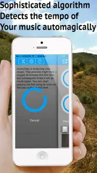 AudioStep - improve your run cadence with BPM match iphone bilder 2