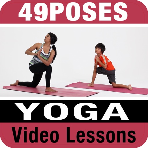 49poses - Children's Yoga Video Lessons for iPad icon