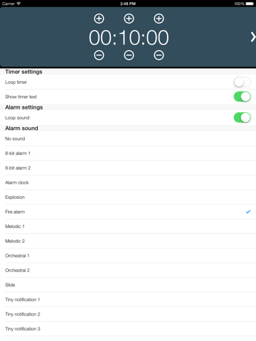 Screenshot #6 pour Multi Timer +