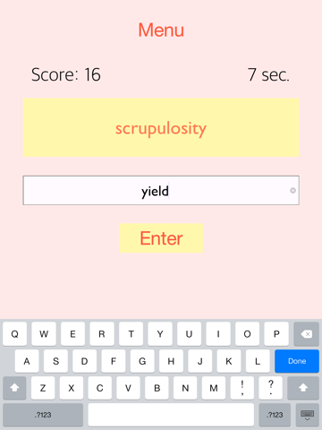 Screenshot #6 pour Erudite: word game