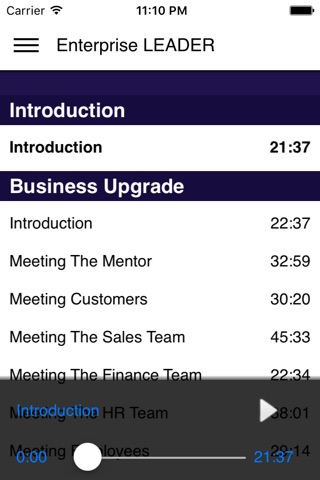 Enterprise LEADER: Full Program screenshot 2