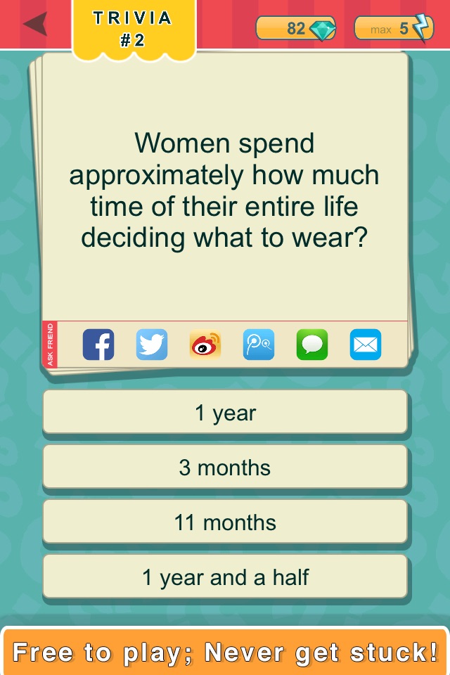 Trivia Quest™ Unbelievable Facts - trivia questions screenshot 4