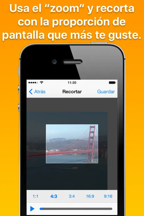 Recorta tus vídeos