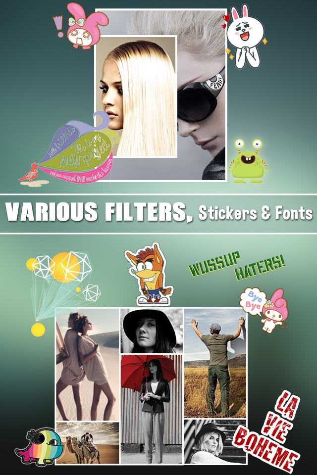 My Fancy Photo Collage Creator - Pic Frames & Photo Stitch Maker screenshot 4