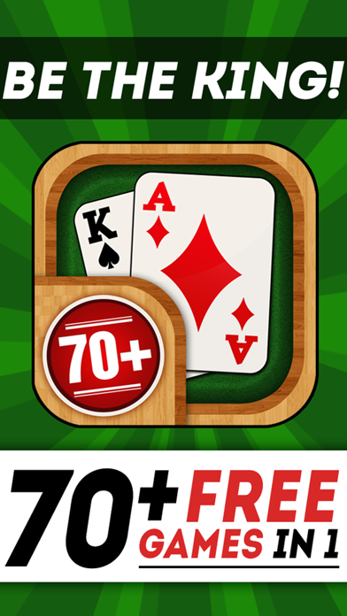 Solitaire 70 plus Free Card Games in 1 Ultimate Classic Fun Pack : Spider, Klondike, FreeCell, Tri Peaks, Patience, and more for relaxing screenshot 5