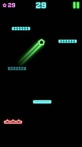 Game screenshot Rock Bounce jump on various types of glowing platforms hack