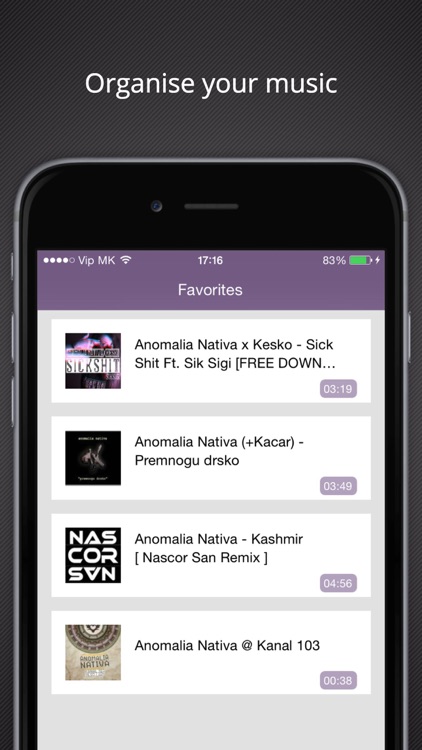 Musiconia - Free Music Streamer and Organizer screenshot-3