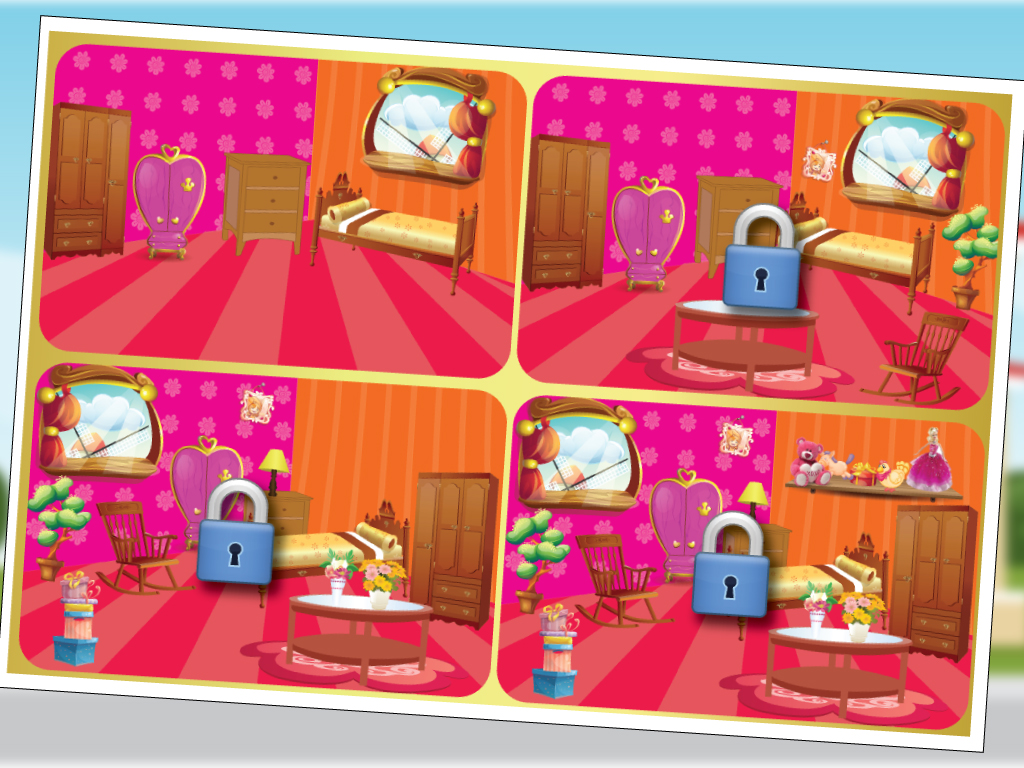 Princess Room Decoration - Little baby girl's room design and makeover art game screenshot 7