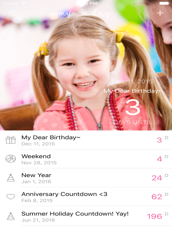 Screenshot #5 pour Event Countdown Days Left Counter - Date Reminder Widget, Counting Clock Timer, and Calendar Wallpaper App