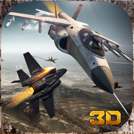 F18 Fighter Aircraft Jet Flying 3D Icon