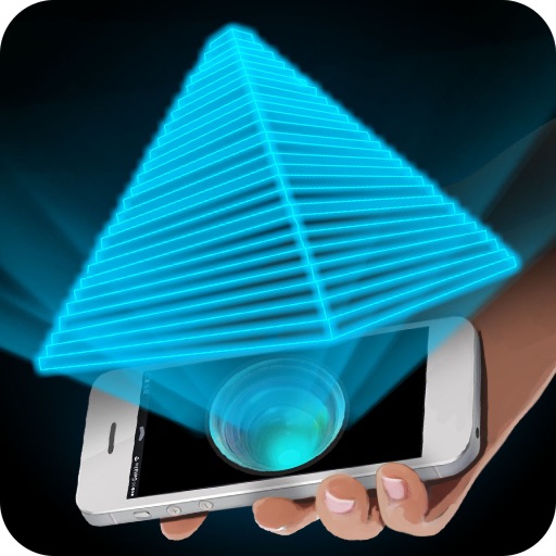 Hologram Pyramid 3D Simulator iOS App