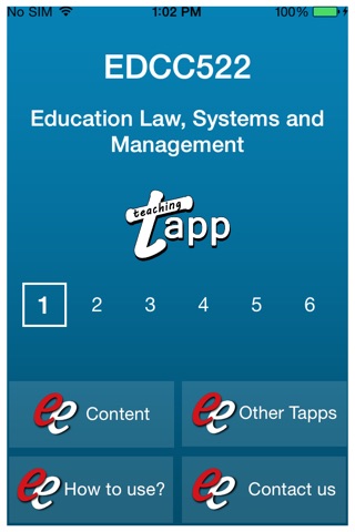 TAPP EDCC522 ENG1 screenshot 2