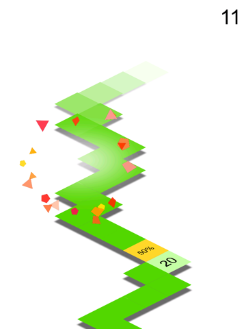 ZZ Reverse sprinter club arcade rock game for iPhone iPad screenshot
