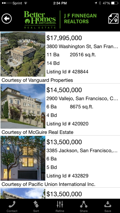 Screenshot #2 pour Real Estate - by GoBHG.com