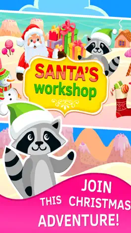 Game screenshot Santas Workshop Christmas games free for kids mod apk