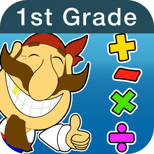 Math & Smart Pirates. SeaFight. 1st Grade. icon