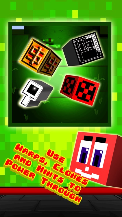 Funny Pixel Faces on Blocks Match 3 Puzzle Game screenshot-3