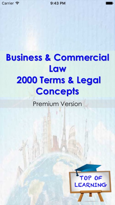 Commercial & Business Law Terminology Screenshot 2