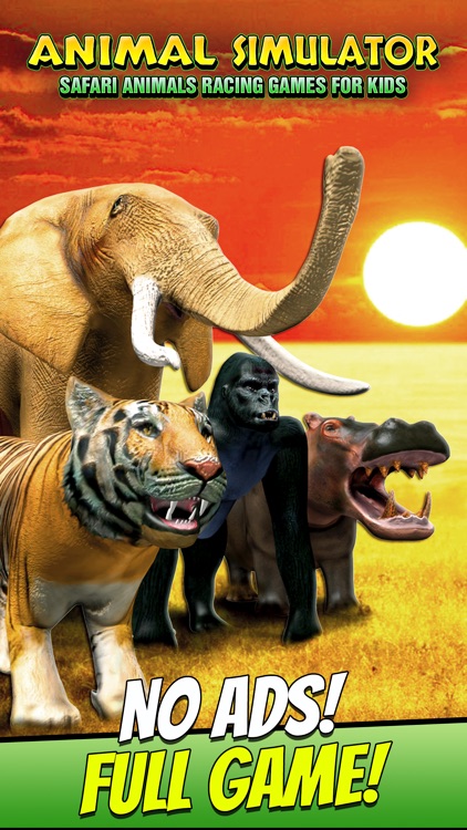 Animal Simulator - Safari Animals Racing Games For Kids