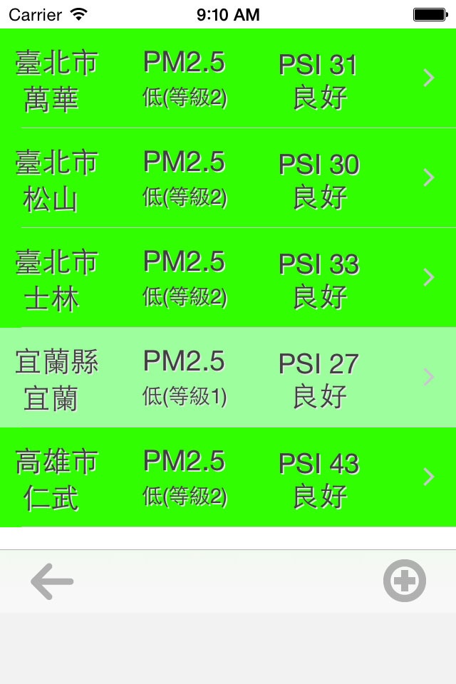 PM2.5台灣 screenshot 3