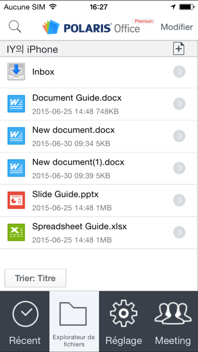 Screenshot #2 pour POLARIS Office Premium