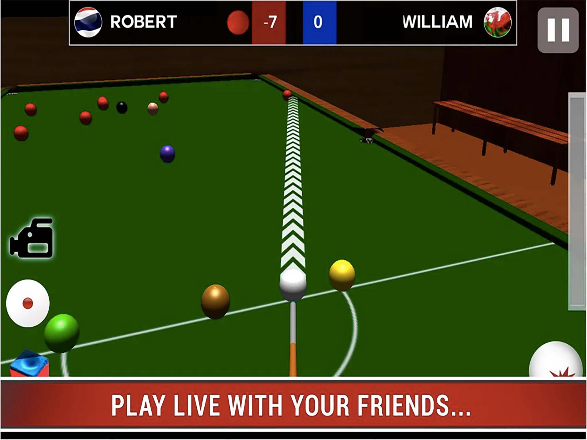 Lets Play Snooker 3D Free screenshot 9