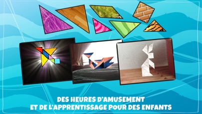 Screenshot #2 pour Puzzles Tangrams Swipea Pour Enfants: Animaux Marins