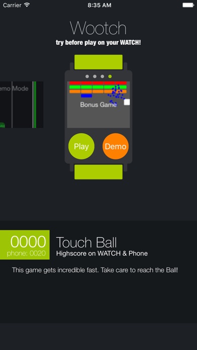Wootch - Games for your Watch Screenshot 1