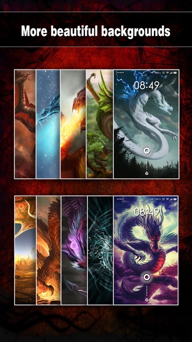 Dragon Wallpapers, Backgrounds & Themes - Home Screen Maker with Cool HD Dragon Pics for iOS 8 & iPhone 6のおすすめ画像3