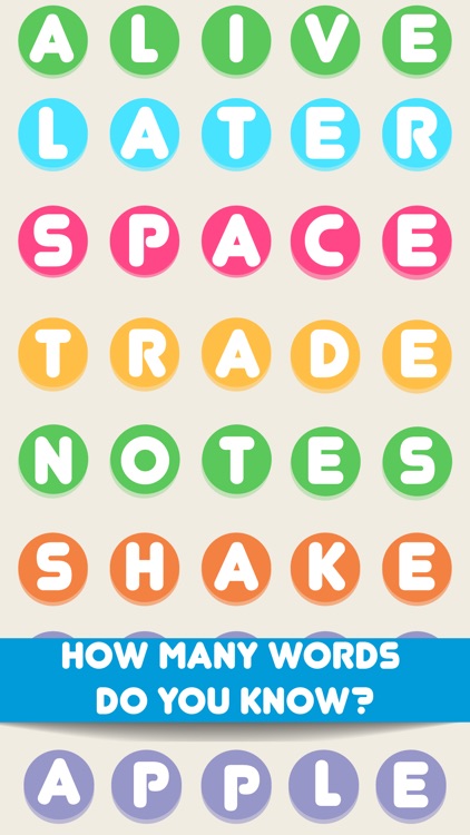 Five5  a great mental challenge about make words as fast as you can screenshot-3