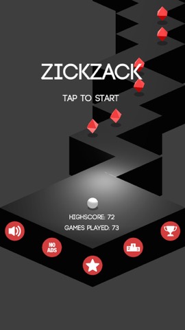 Zick zack HD - free zig and zag blocks escape & avoid room edges gameのおすすめ画像4