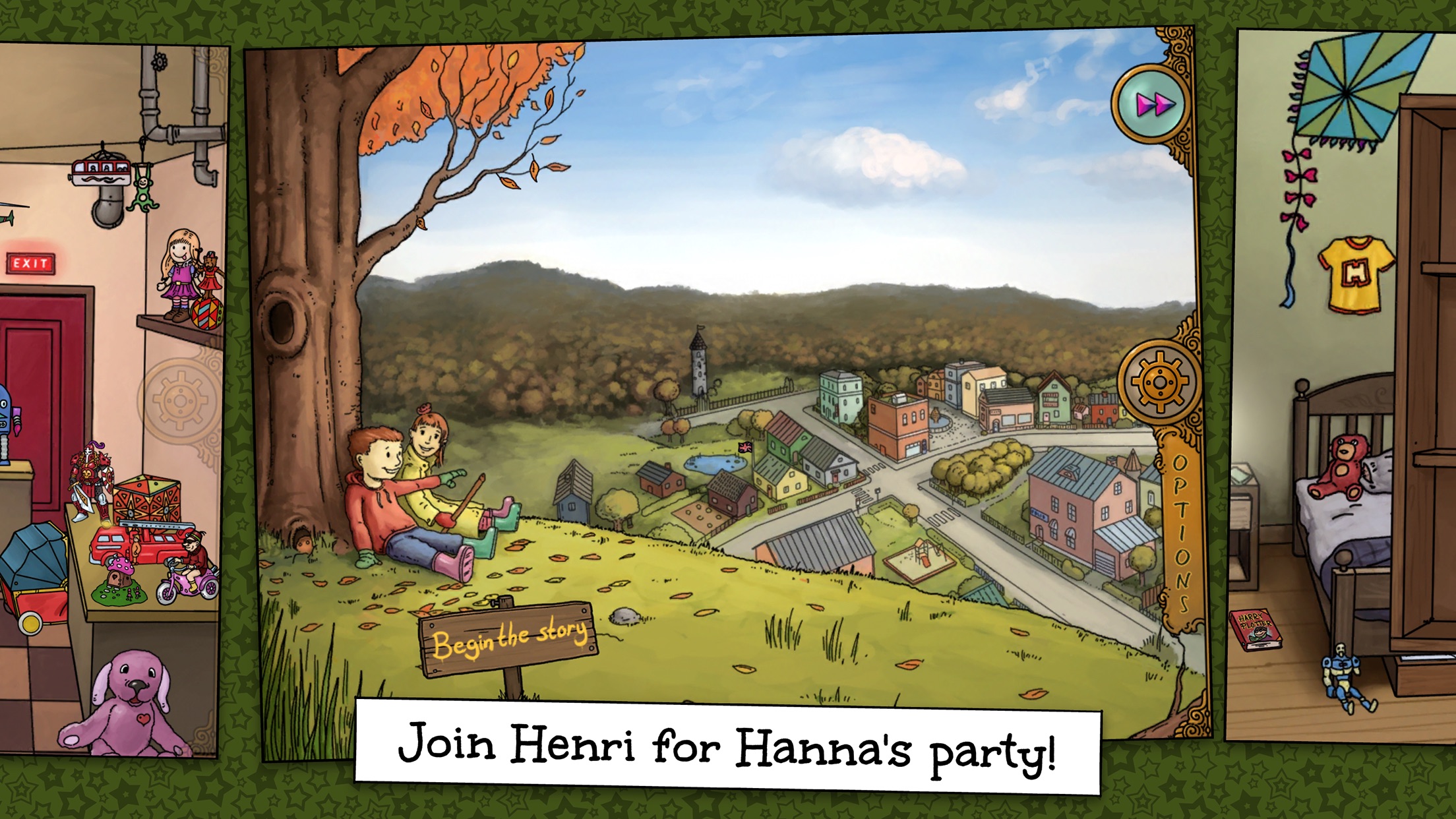 Screenshot do app Hanna & Henri - The Party