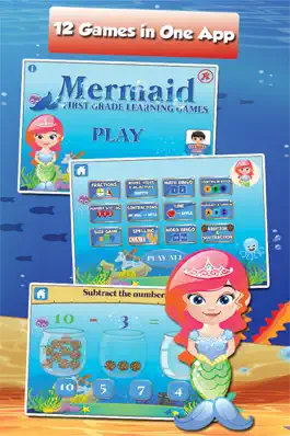 Game screenshot Mermaid Princess Grade 1 Games mod apk